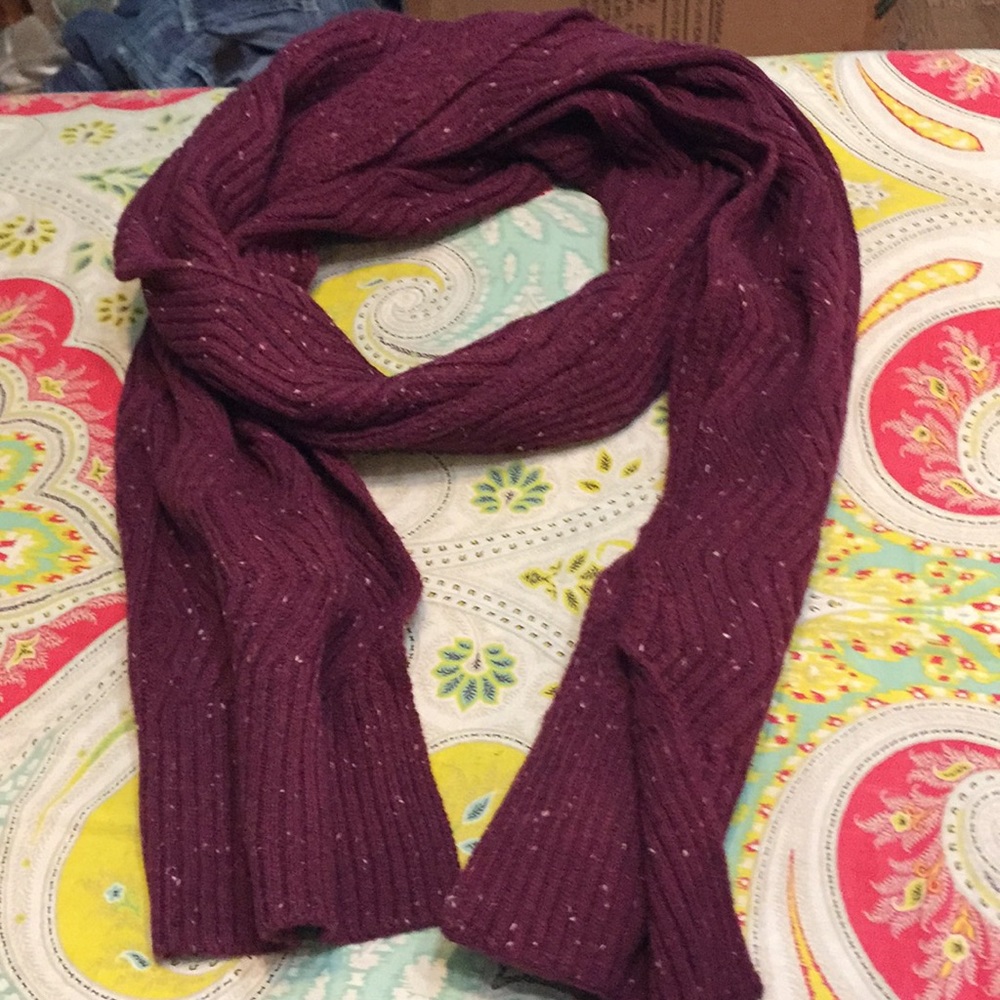 Burgundy Scarf